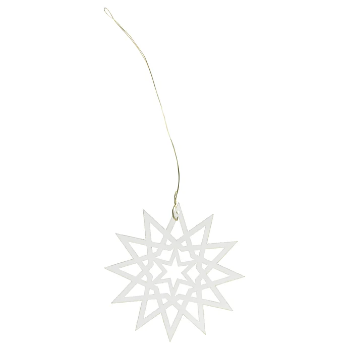 IB LAURSEN / Vianočná papierová ozdoba Star 7 cm