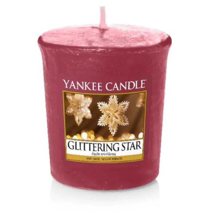 Yankee Candle / Votívna sviečka Yankee Candle - Glittering Star