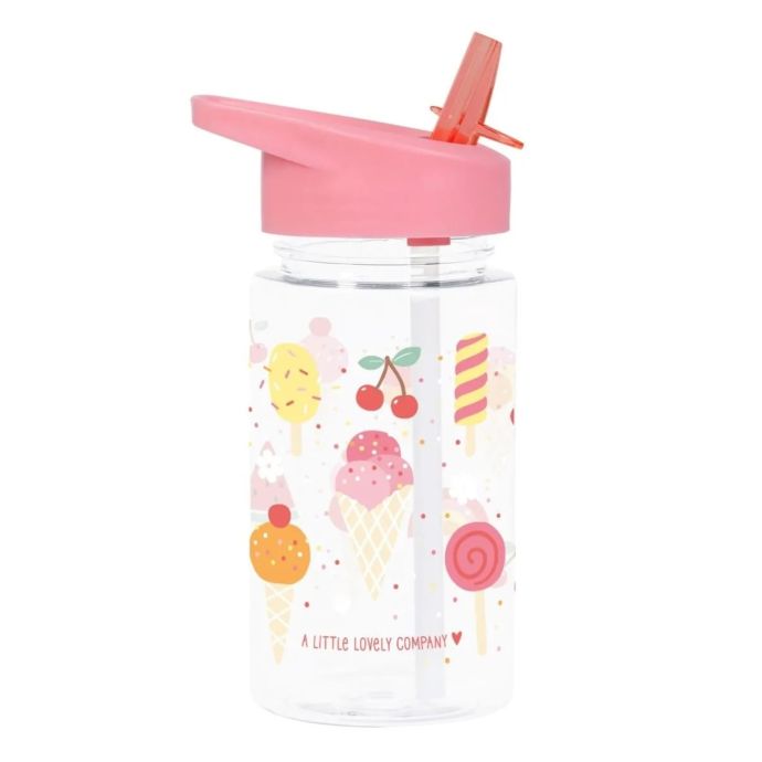A Little Lovely Company / Detská fľaša so slamkou Ice-cream 450 ml