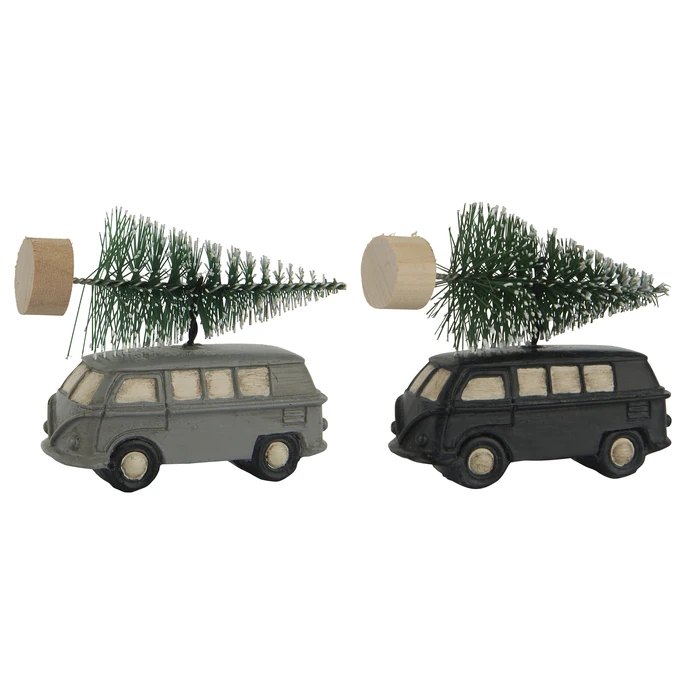 IB LAURSEN / Vianočné autíčko so stromčekom Volkswagen - menšie
