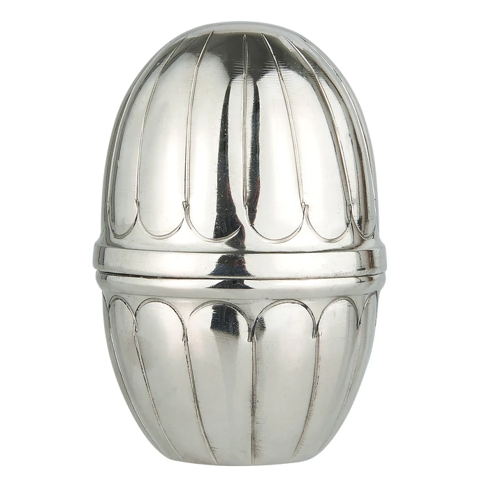 Ib Laursen / Hliníková dózička Egg Kalinka Silver