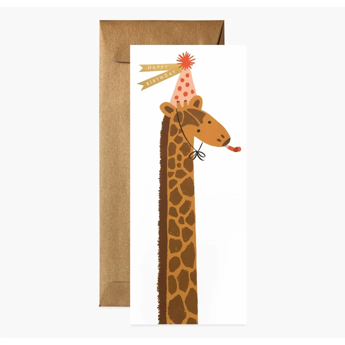 Rifle Paper Co. / Přání s obálkou Giraffe