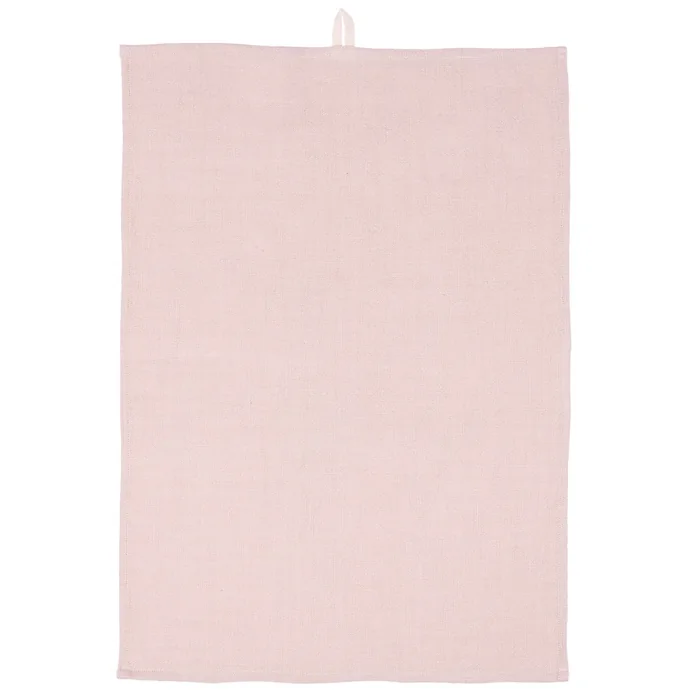 Ib Laursen / Bavlněná utěrka Rose Loosely Woven 50×70 cm