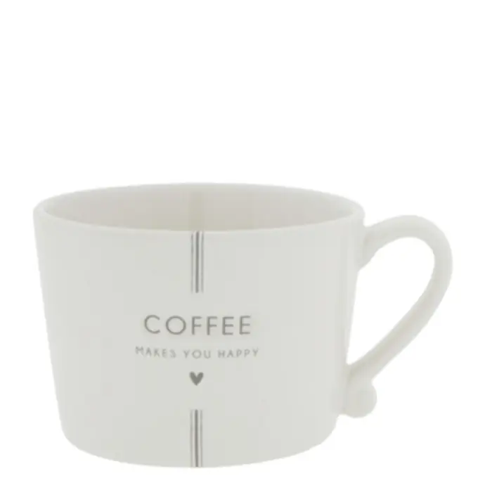 Bastion Collections / Porcelánový hrnek Coffee Makes You Happy 300ml