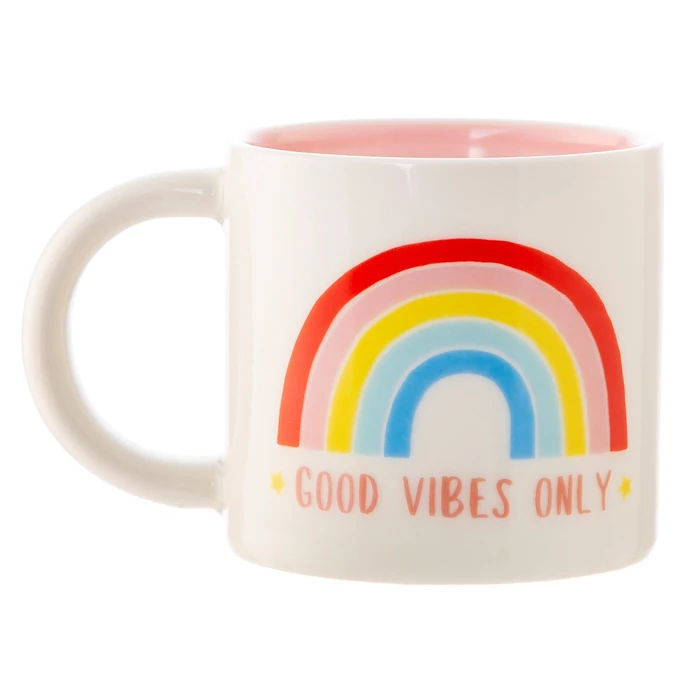 sass & belle / Porcelánový hrnek Good Vibes Only 300 ml