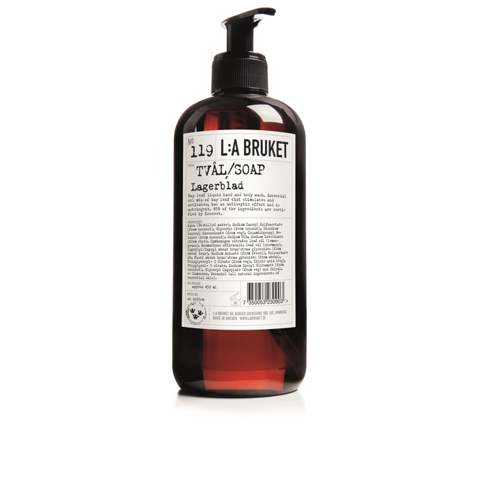 L:A BRUKET / Tekuté mýdlo s vavřínem 450 ml