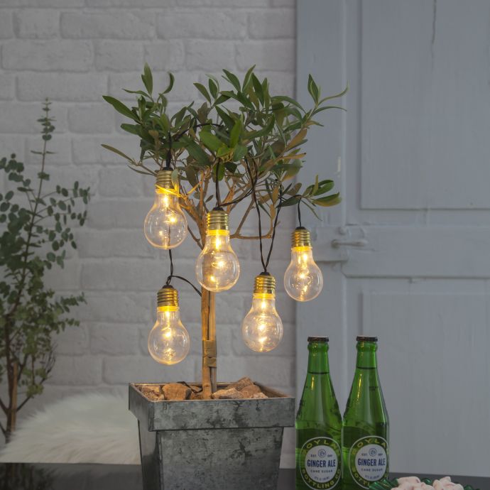 STAR TRADING / Světelný LED řetěz Glow - 5 žárovek