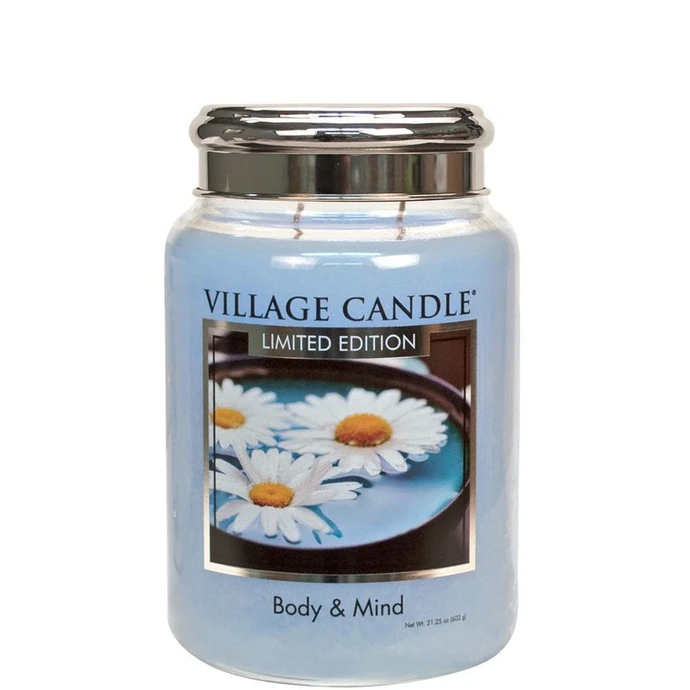 VILLAGE CANDLE / Svíčka Village Candle - Body & Mind 602g