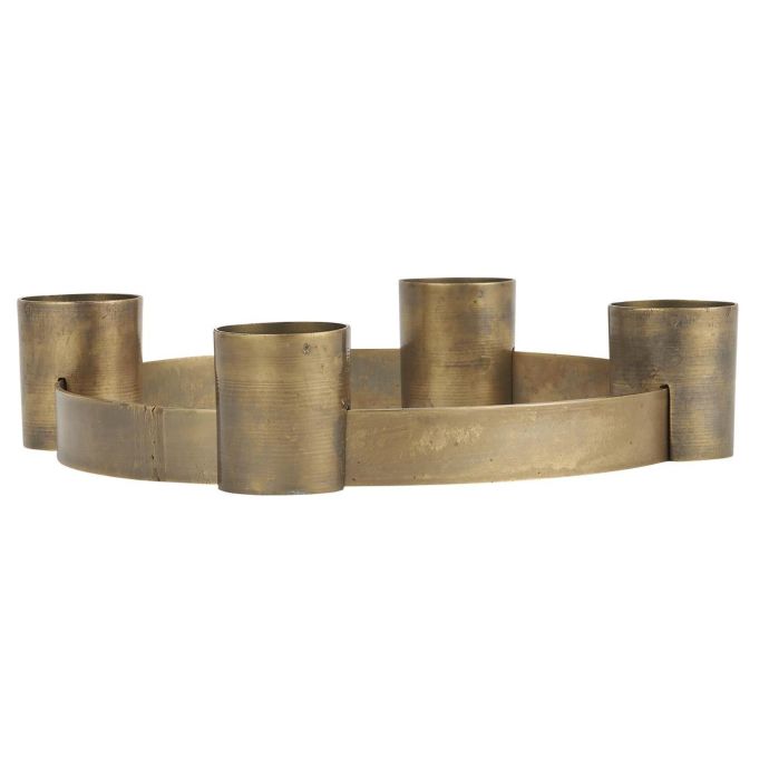 IB LAURSEN / Adventný svietnik Antique Brass 26 cm