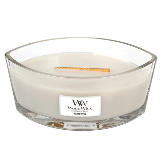 WoodWick / Vonná svíčka WoodWick - Hřejivá vlna 454g