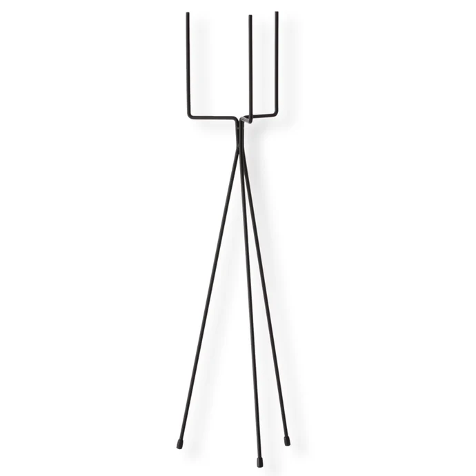 Ferm Living / Kovový stojan na květník Black - větší