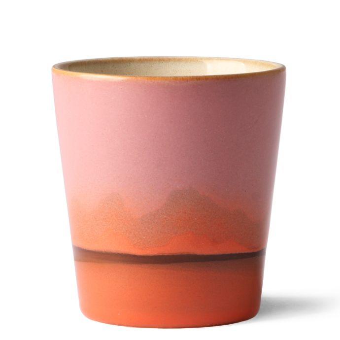 HK living / Keramický hrneček 70's Mars 180ml