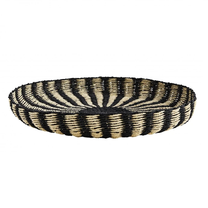 MADAM STOLTZ / Ručně pletená ošatka Paper Rope Tray