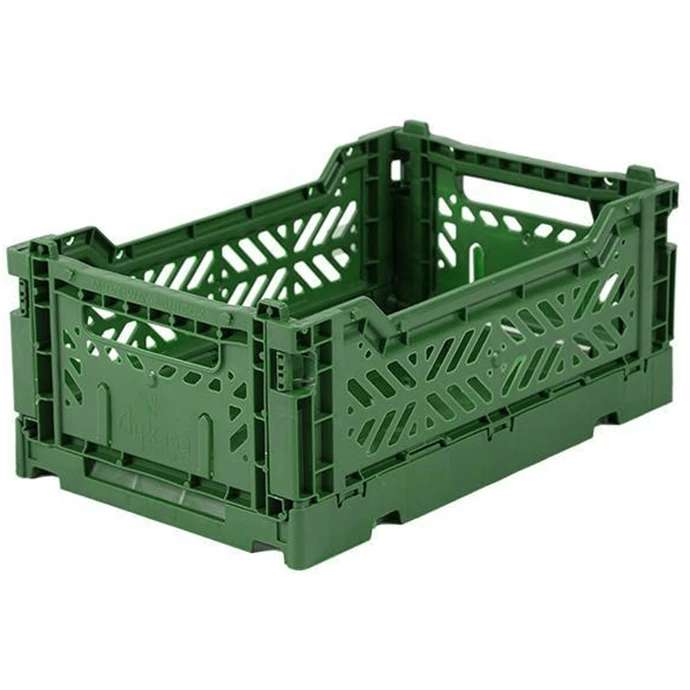 Ay-Kasa / Skládací přepravka Dark Green – mini
