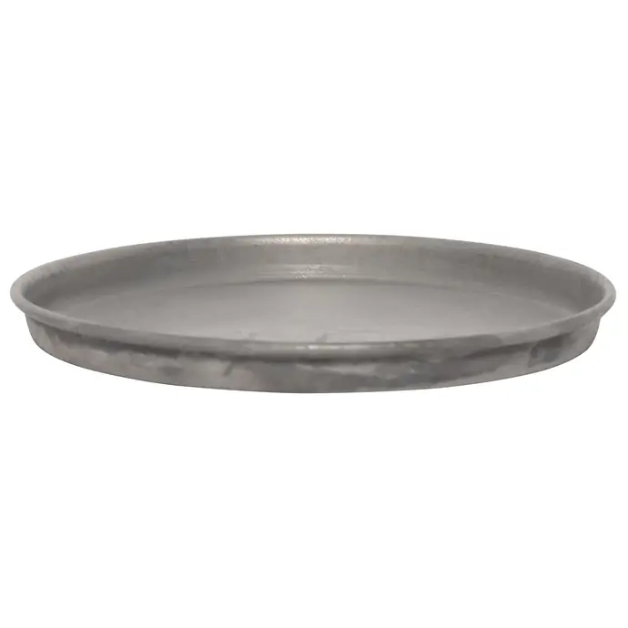 Ib Laursen / Zinkový kulatý tác Grey 16cm
