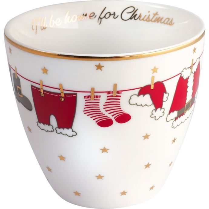 GREEN GATE / Latte cup Home for Xmas 300 ml