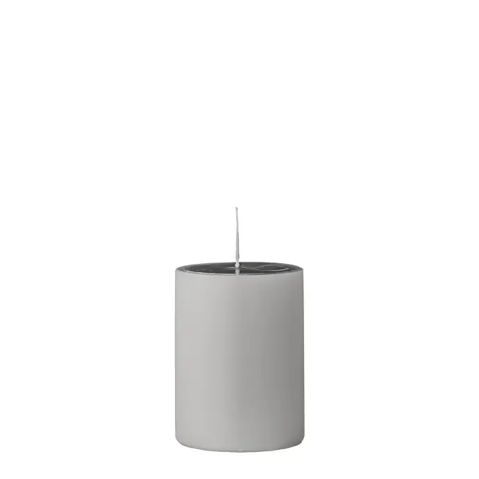Bloomingville / Svíčka Light Grey 10 cm