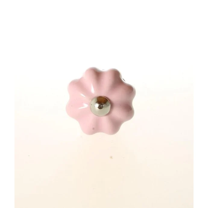 La finesse / Porcelánová úchytka Pink Bud