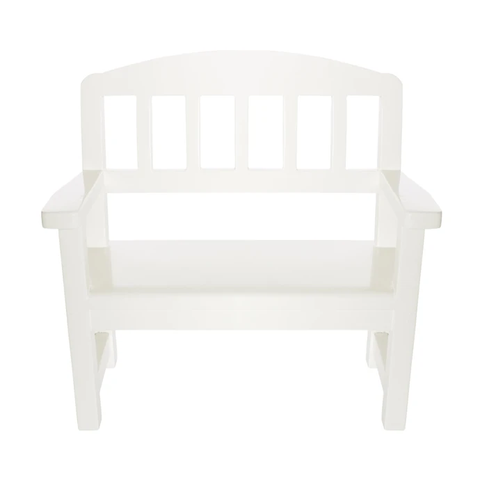 Maileg / Dřevěná lavička pro zvířátka Maileg Off White