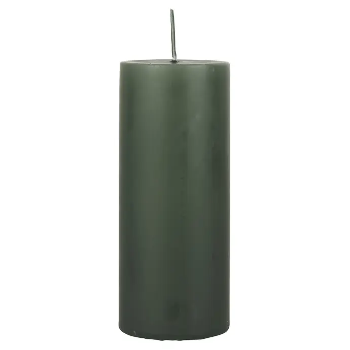 Ib Laursen / Svíčka Deep Green 15 cm