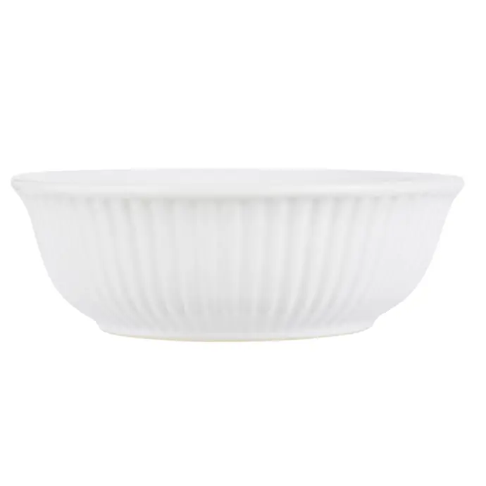 IB LAURSEN / Salátová mísa Mynte Pure White Ø 21 cm