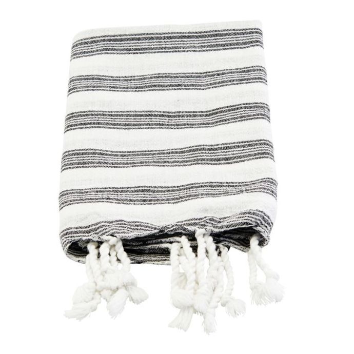 meraki / Bavlnený uterák Hammam White 90 x 45 cm