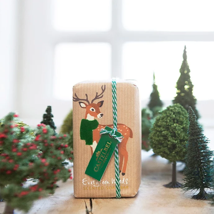 CASTELBEL / Darčekové vianočné mydlo Everygreen Wood