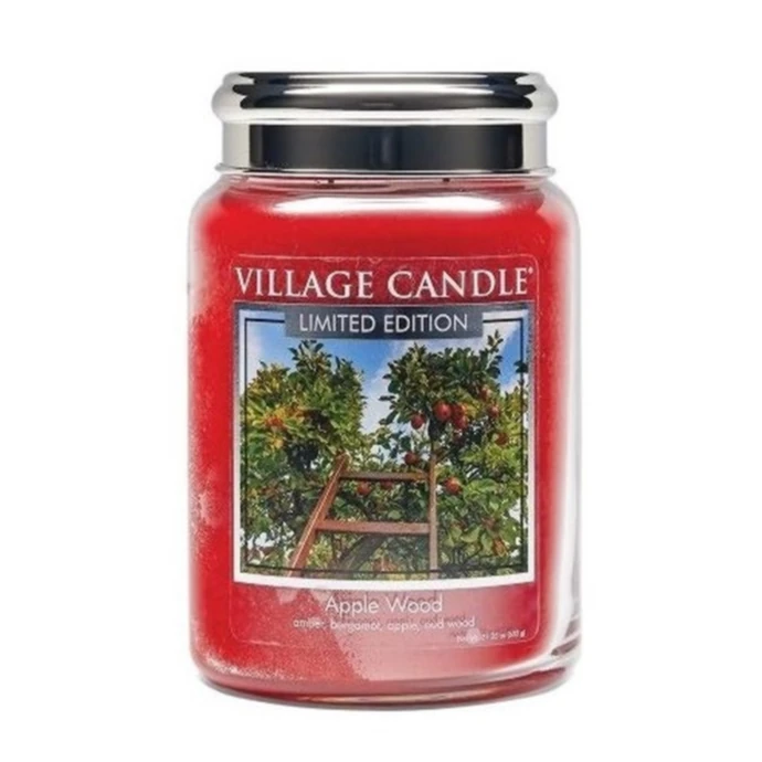 VILLAGE CANDLE / Sviečka Village Candle - Apple Wood 602g