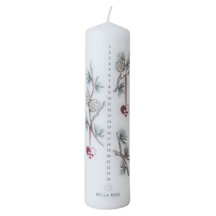 Bella Rose / Adventní svíčka Modřín