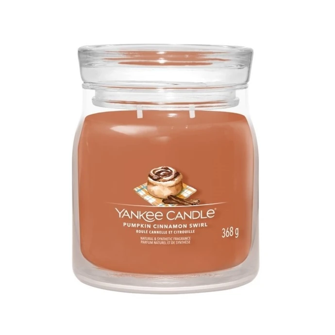 Yankee Candle / Svíčka Yankee Candle 368 g – Pumpkin Cinnamon Swirl