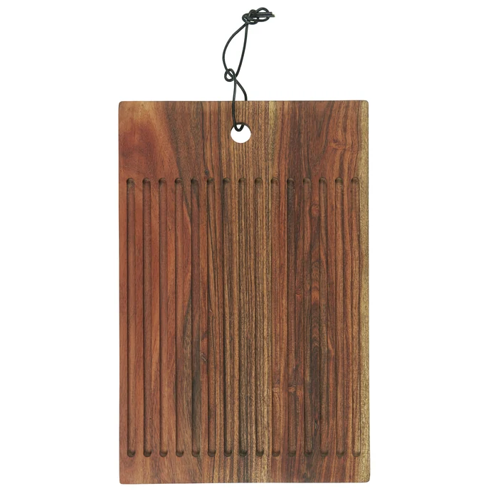 Ib Laursen / Krájecí prkénko Grooves Oiled Acacia