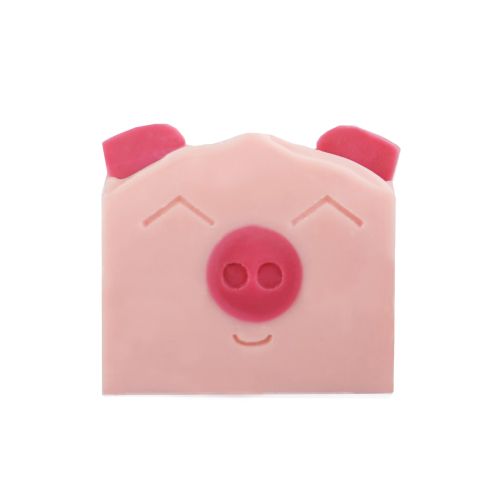 Almara Soap / Dizajnové mydlo pre deti My Happy Pig - hruška