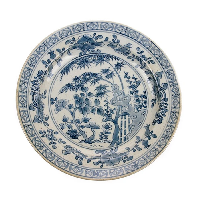 HK living / Keramický tanier - Kyoto Plate 25 cm