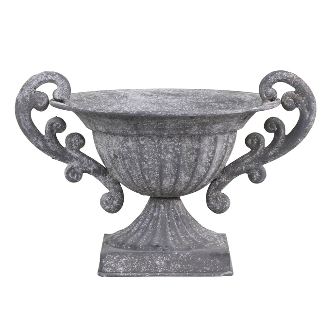 Chic Antique / Kovový dekoratívny pohár Antique Zinc