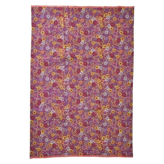 rice / Bavlnená utierka Wild Vintage Flower 50x70 cm