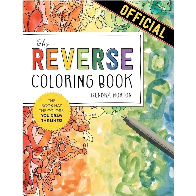 New Mags / Omalovánky pro dospělé - The Reverse Coloring Book