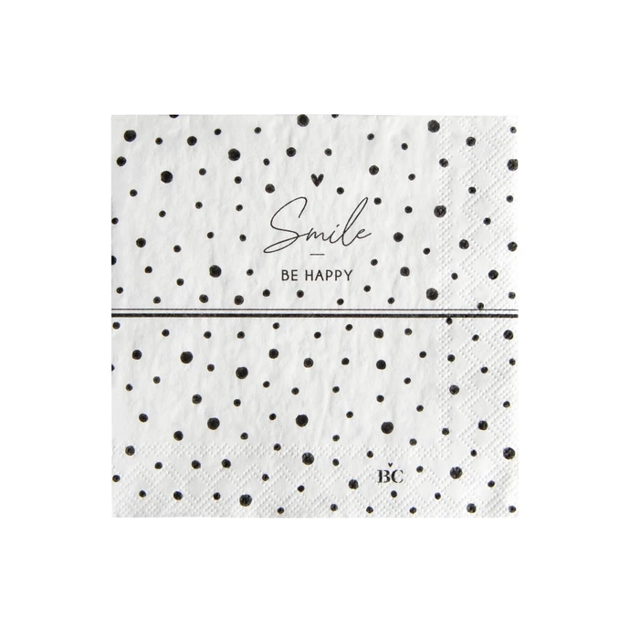 Bastion Collections / Papírové ubrousky Smile Dots Small - 20 ks