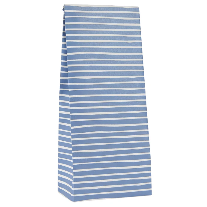 IB LAURSEN / Papierový sáčok Blue Stripe Menší