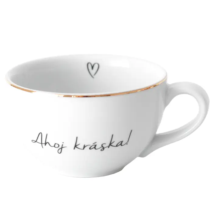 Bella Rose / Porcelánový hrnek Ahoj kráska 300 ml – SK