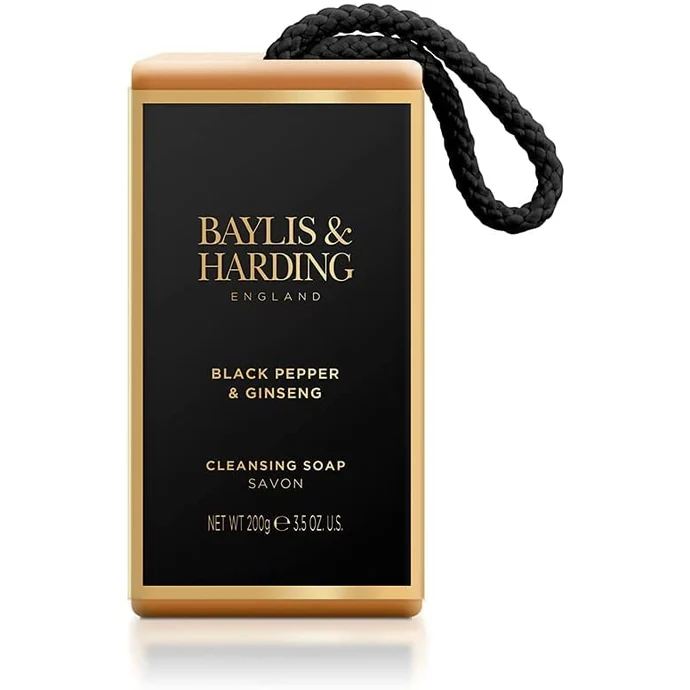 Baylis & Harding / Pánske mydlo Black Pepper & Ginseng 200g