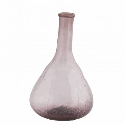 MADAM STOLTZ / Skleněná váza Lilac Recycled Glass