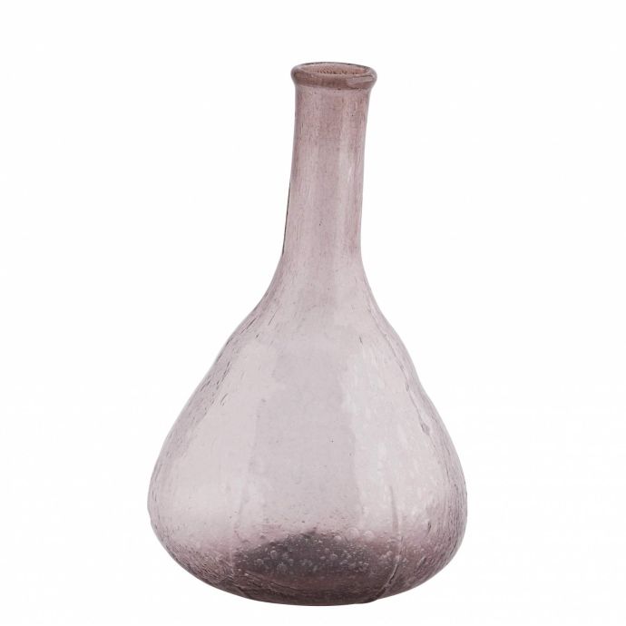 MADAM STOLTZ / Skleněná váza Lilac Recycled Glass