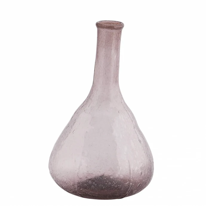 MADAM STOLTZ / Sklenená váza Lilac Recycled Glass