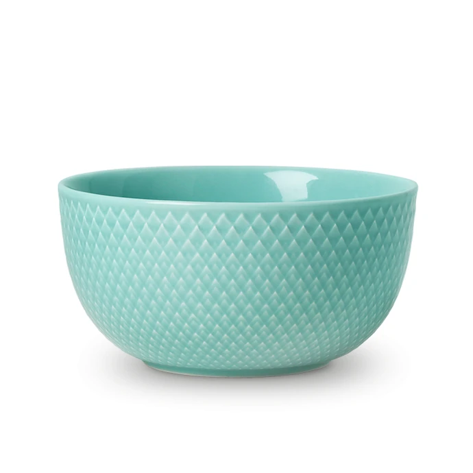 LYNGBY / Porcelánová miska Rhombe Color Aqua