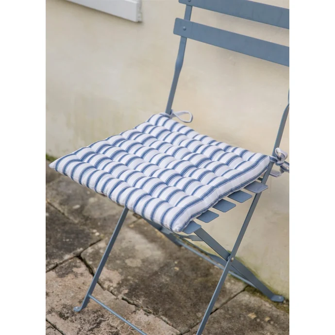 Garden Trading / Sedák na židli Bistro Blue