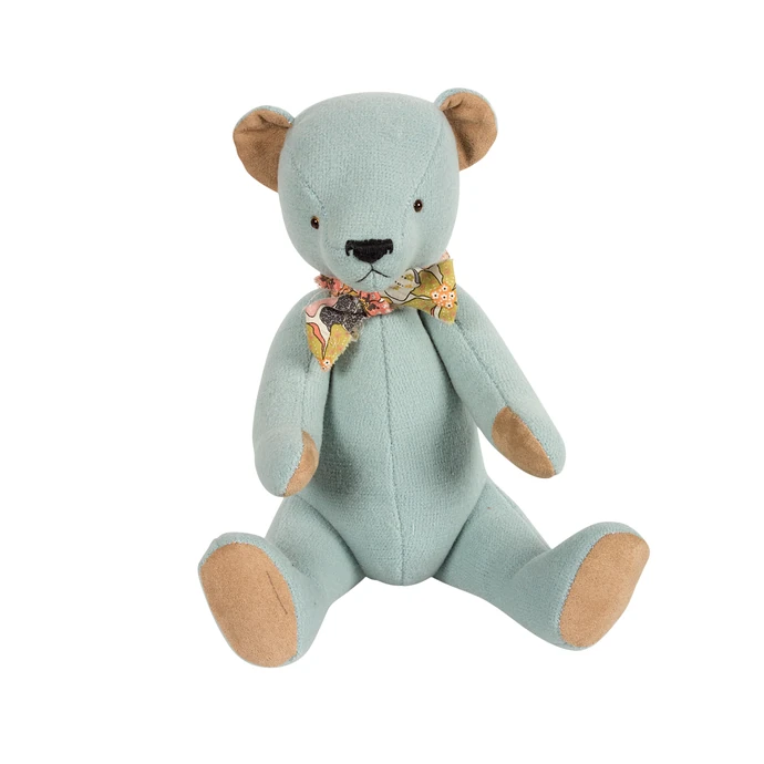 Maileg / Medvídek Teddy Bear v taštičce - modrý