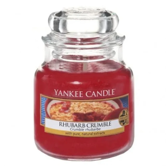 Yankee Candle / Sviečka Yankee Candle 104g - Rhubarb Crumble