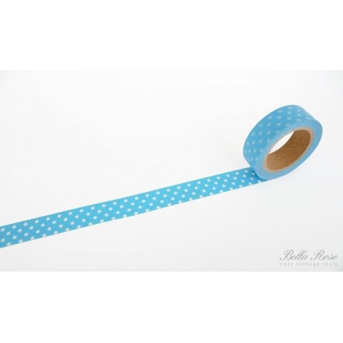 La finesse / Samolepící designová páska Dot Blue