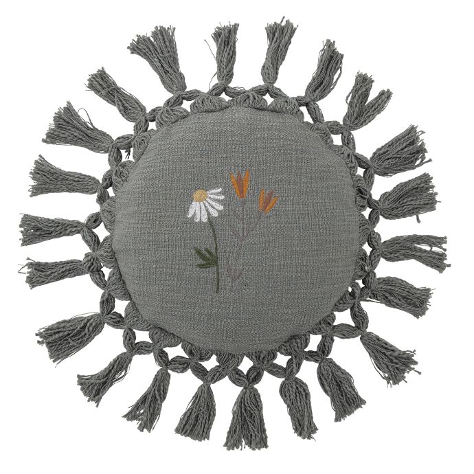 Bloomingville / Dětský polštář Elinna Green 35,5 cm