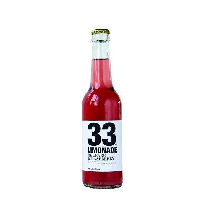 Nicolas Vahé / Limonáda s rebarborou a malinou 330 ml